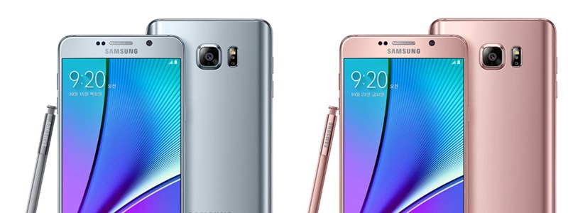 Samsung Galaxy Note 5 có thêm màu hồng và bạc, xuất hiện ảnh concept Galaxy S7 Edge